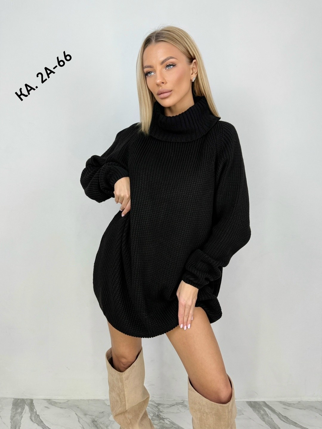 свитер туника удлиненный с горлом vikrix style,платье вязаное женское,свитер женский оверсайз длинный вязаное платье туника теплая,женская туника,свитер туника вязаный длинный с горлом vikrix style