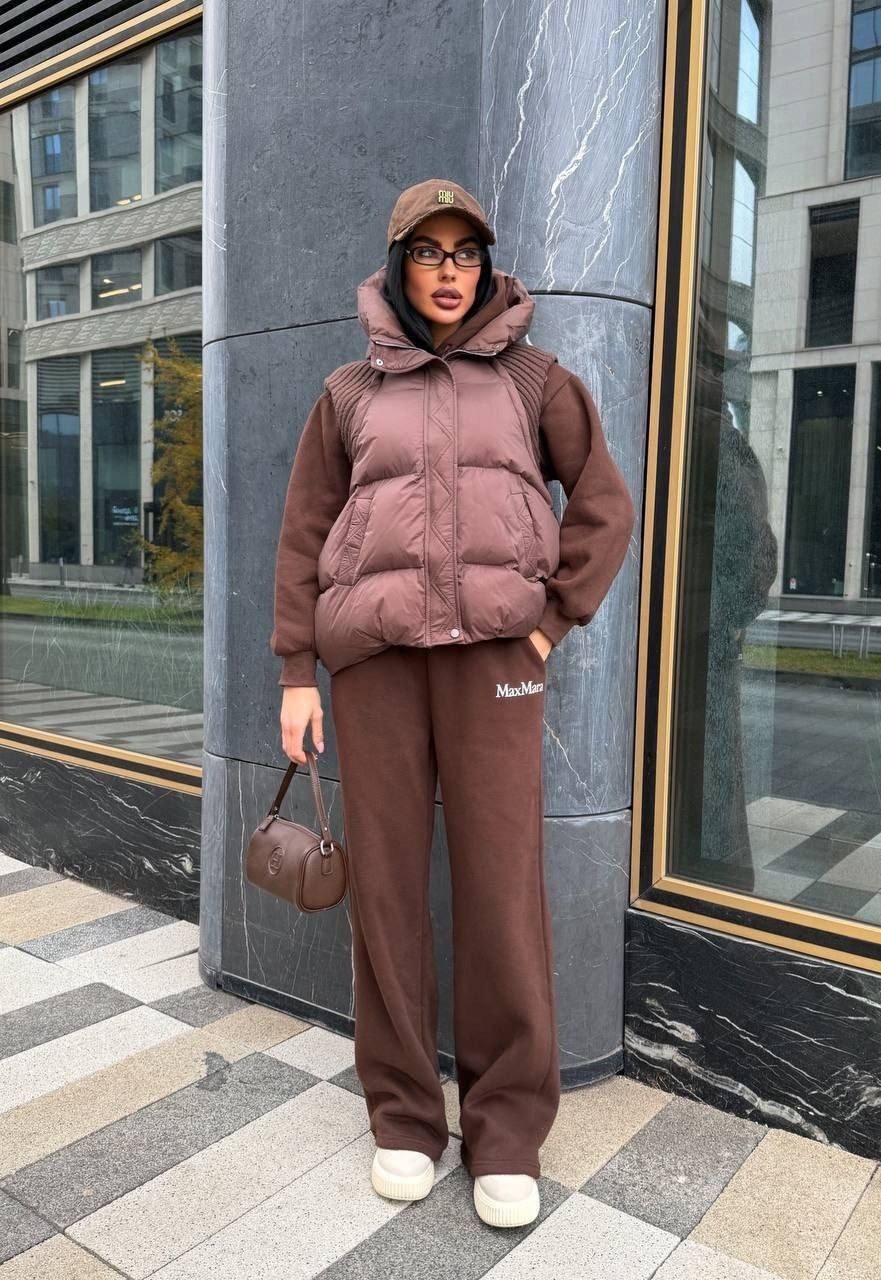 miu miu женский чёрный костюм тройка,костюм спортивный,костюм тройка,стильные костюмы,теплый костюм