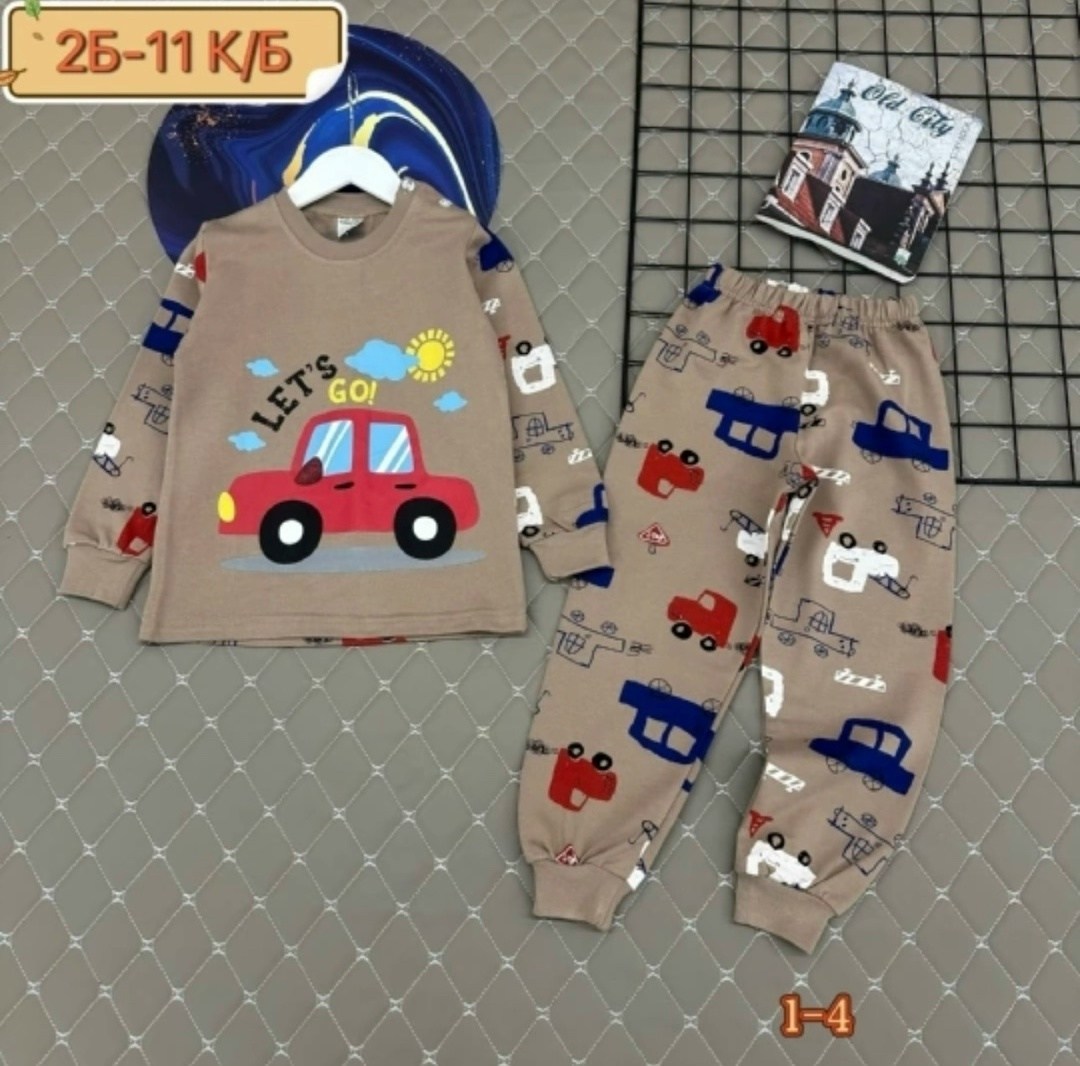 детская пижама,пижама теплая,пижама для мальчика,пижама комплект,пижама для малыша