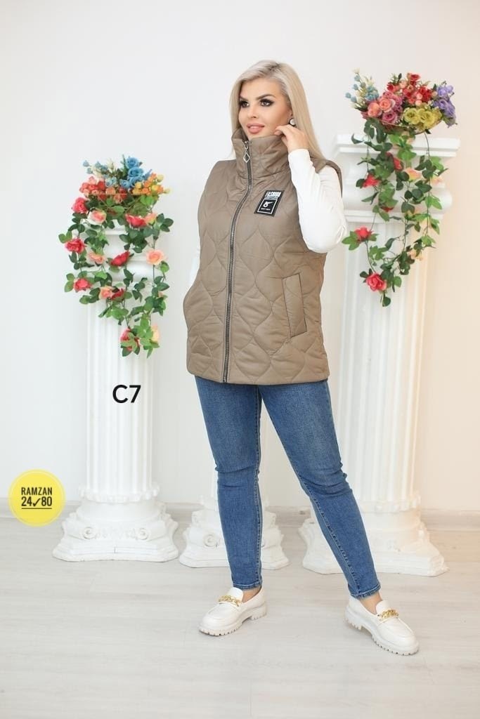 жилетка женская,стеганый жилет с карманами женский fashion lady,жилет женский,жилетка на синтепоне,жилет на синтепоне