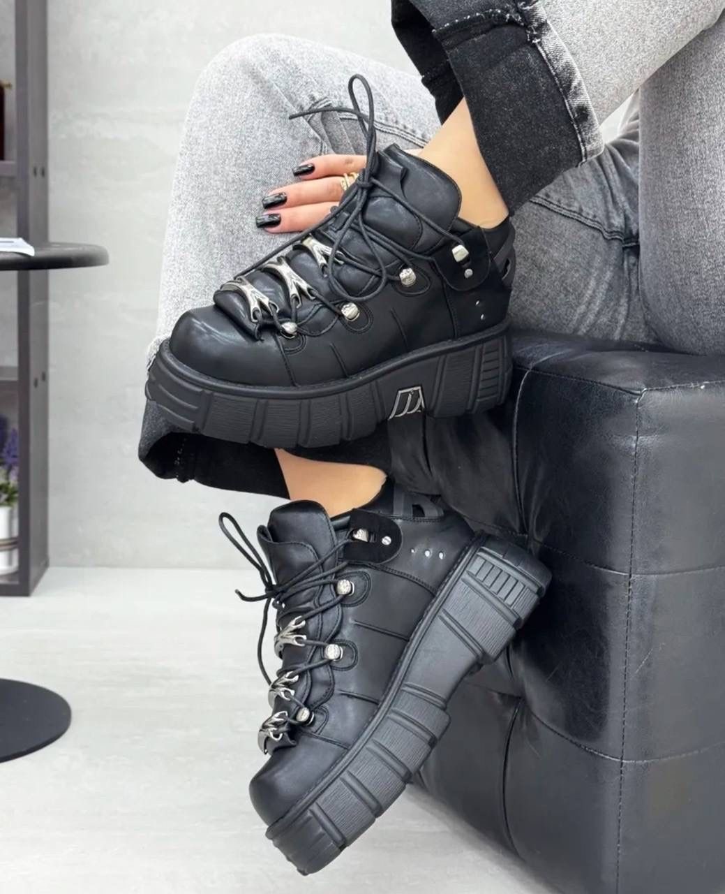 ботинки new rock массивные на высокой подошве,,женская ,ботинки нью рок,ботинки