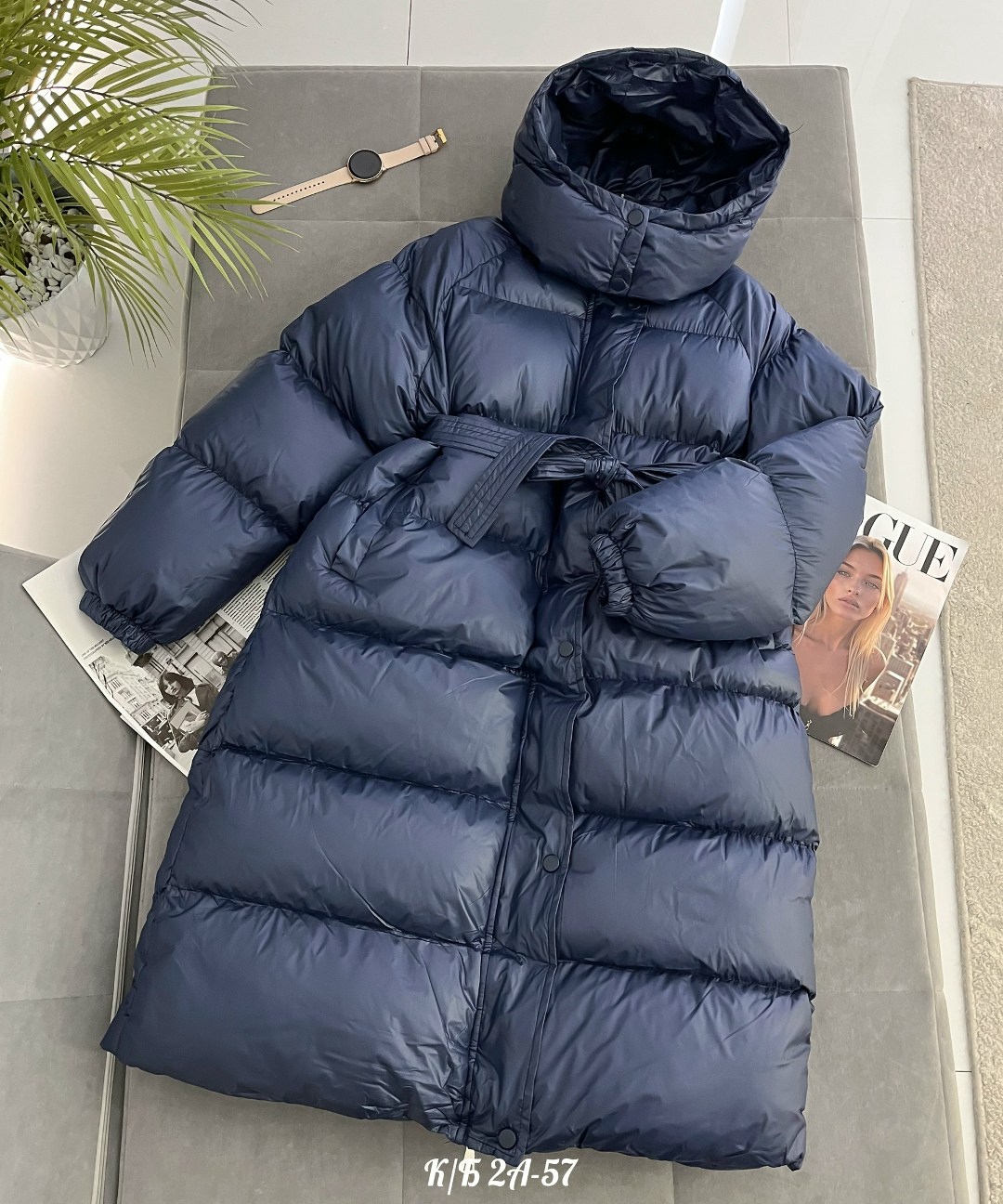 женское длинное пуховое пальто с капюшоном и кулиской на талии,женский пуховик,пуховик повседневный,пуховик max mara,длинные пуховики