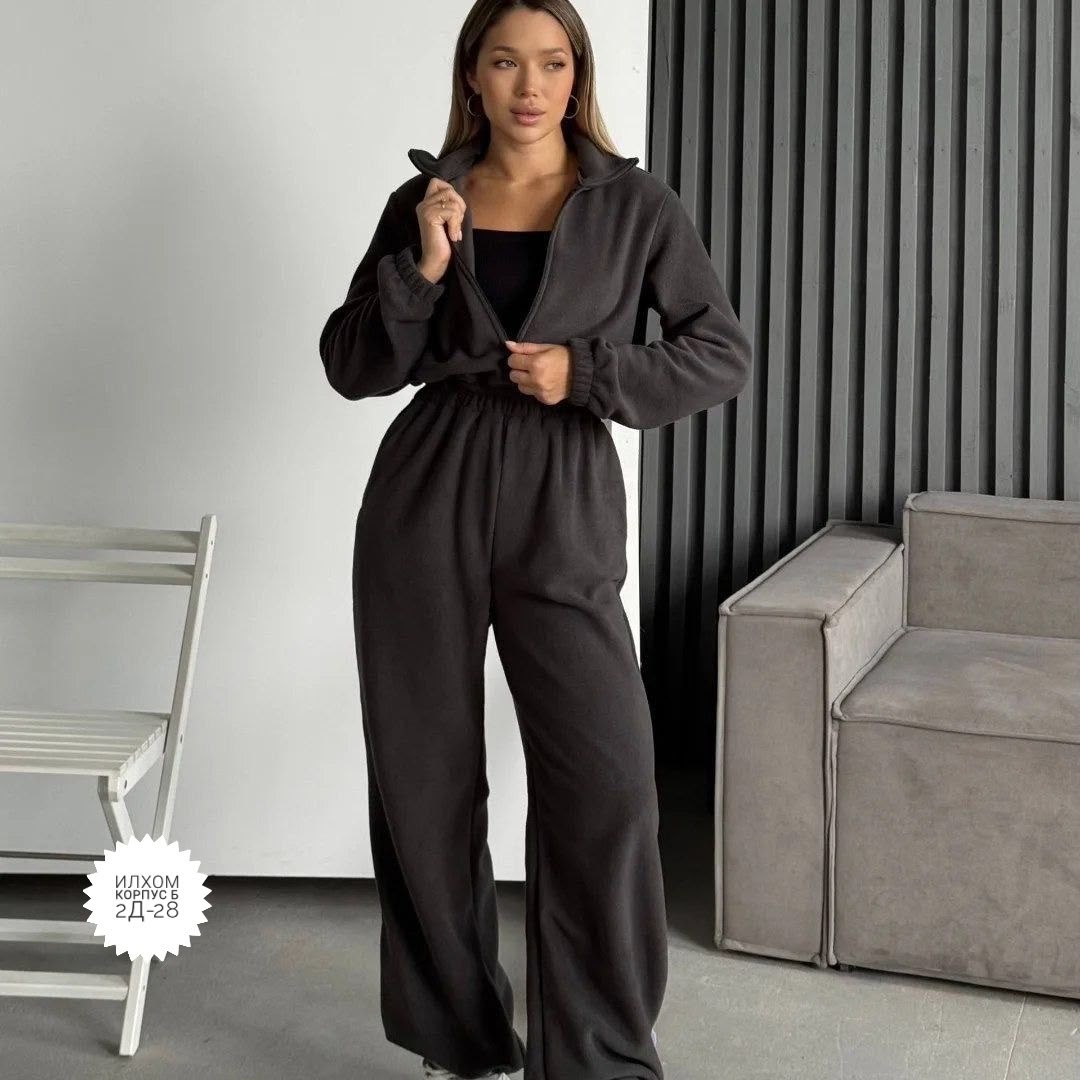 комбинезон на флисе,спортивный костюм,костюм трикотажный,костюм на флисе,женский костюм