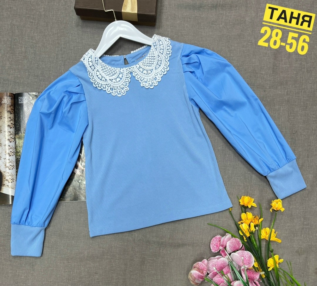 блузка школьная,блузка для девочек,трикотажная блузка,школьная блузка для девочек,блузка