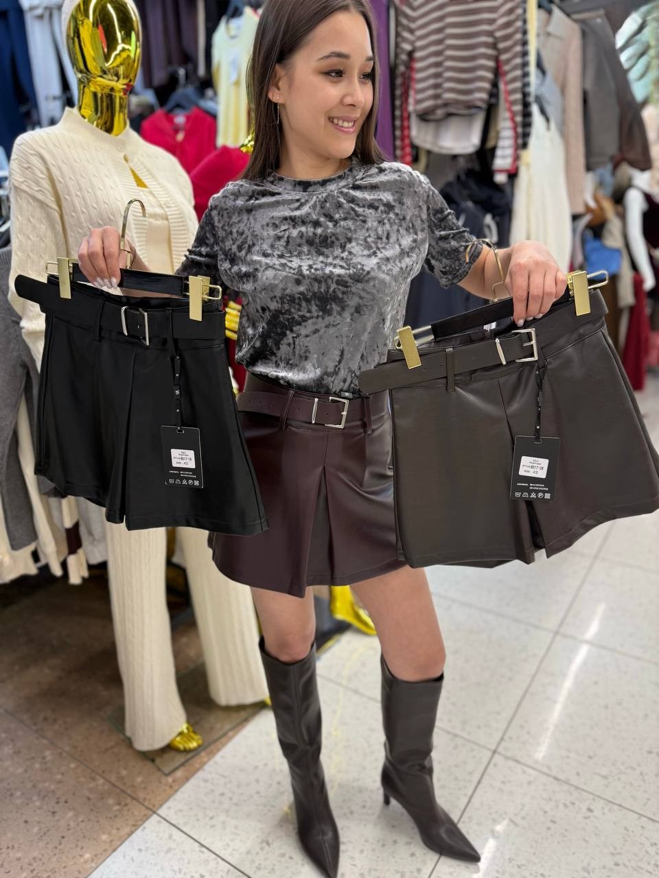 шорты из искусственной кожи,женские шорты,шорты из искусственной кожи с высокой талией,кожаные шорты женские,кожаные шорты