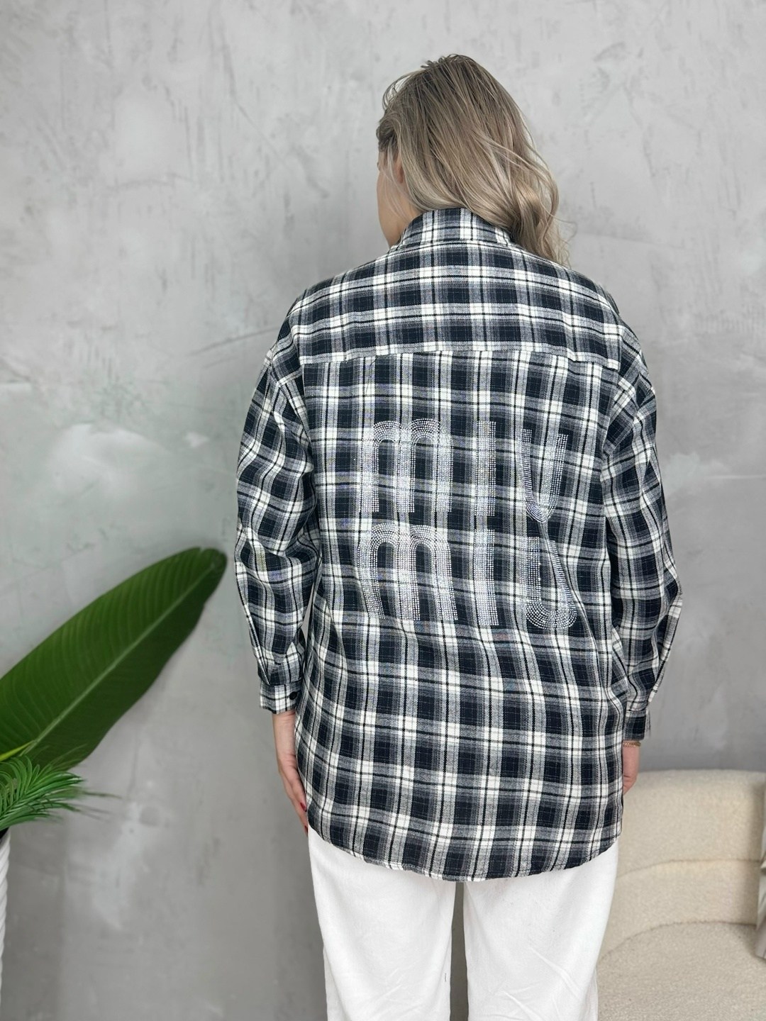 женская рубашка в клетку,женская рубашка в клетку оверсайз,женская рубашка,рубашка в клетку хлопок модная оверсайз lateek,рубашка в клетку оверсайз kako govana