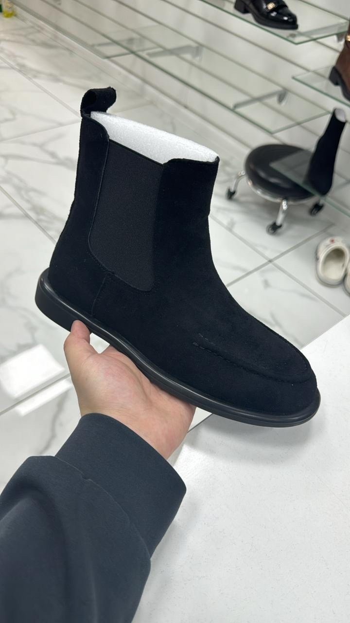 ,замшевые ботинки челси,замшевые ботинки,ботинки челси,челси мужские ботинки