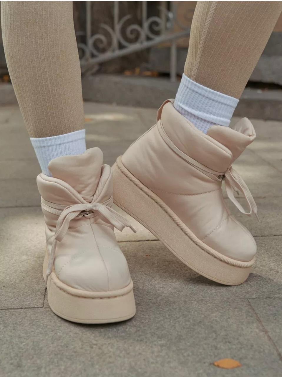 дутики зимние на платформе,дутики-угги зимние на платформе king boots,дутики женские,полусапоги женские зимние kb904bg king boots,