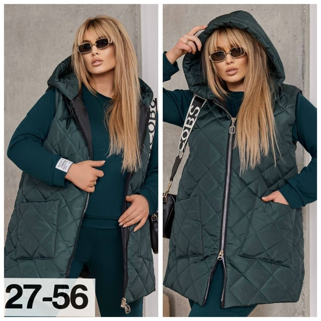 жилет на синтепоне,костюм тройка женский,куртка женская демисезонная,удлиненная куртка,жилетка на синтепоне