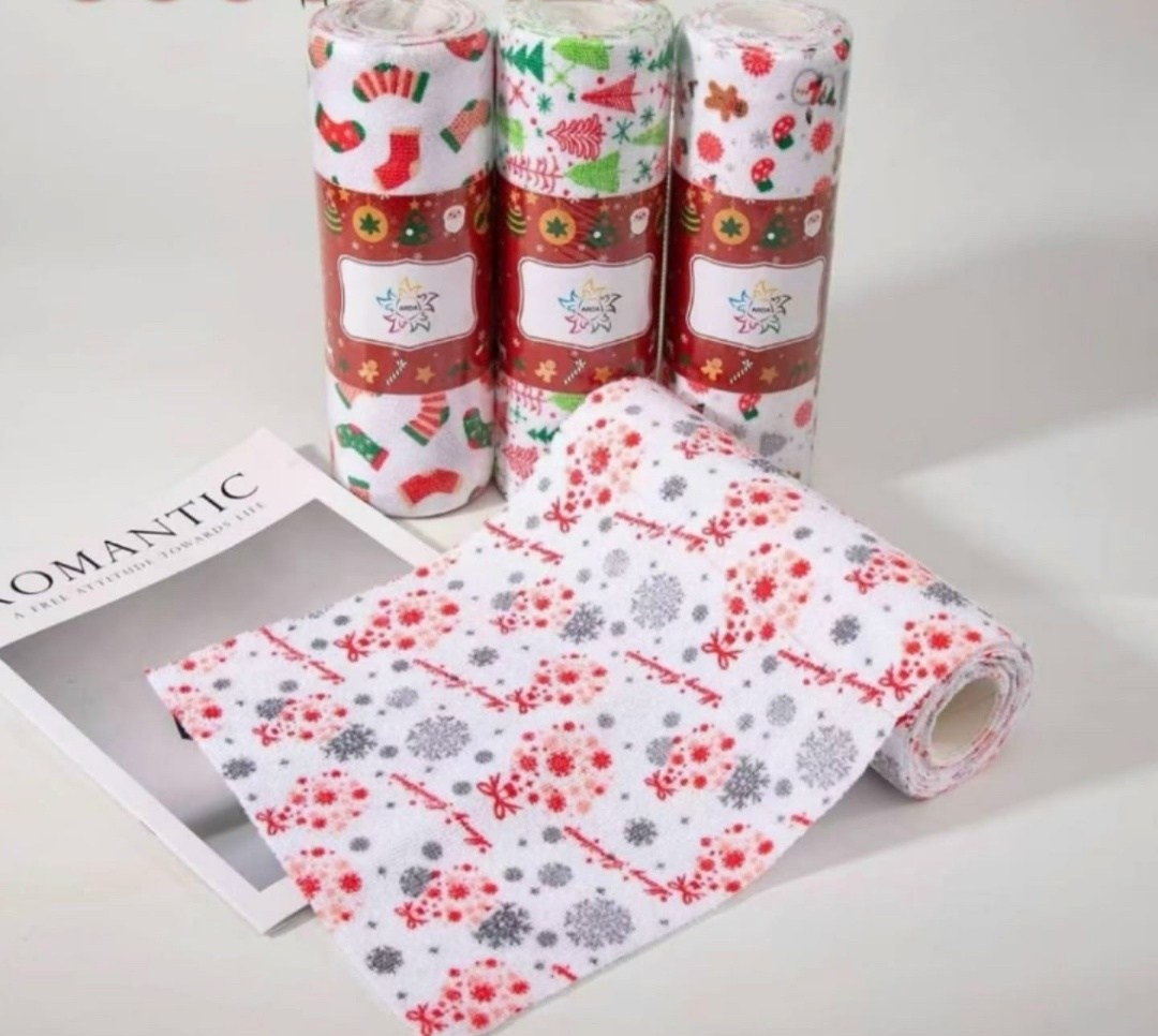 комплект салфетка,новогодние салфетки из микрофибры,туалетная бумага в рулонах,салфетки,салфетка микрофибры