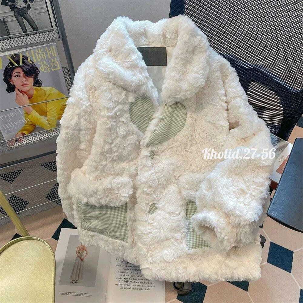 женская куртка из искусственной овечьей шерсти,меховая куртка,плюшевое пальто,куртка из искусственного меха,куртка из искусственного меха женская