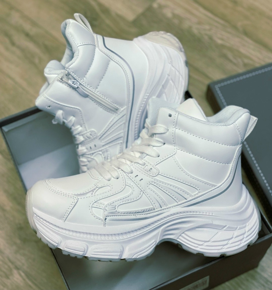 зимние женские кроссовки,белые кроссовки женские,массивные кроссовки женские белые,кроссовки женские,кроссовки высокие