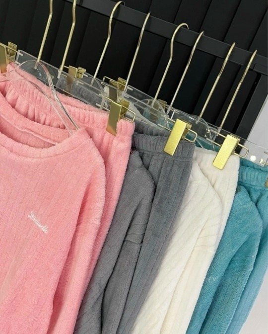 женский пижамный комплект с длинными рукавами,озон пижамы женские,теплая пижама,домашняя одежда пижама,пижама плюшевая теплая со штанами