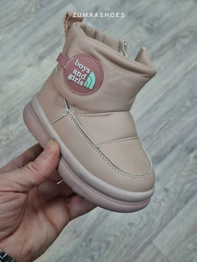 ботинки дутики зимние утепленные fashionable's,,детские зимние сапоги, детская,зимние детские ботинки