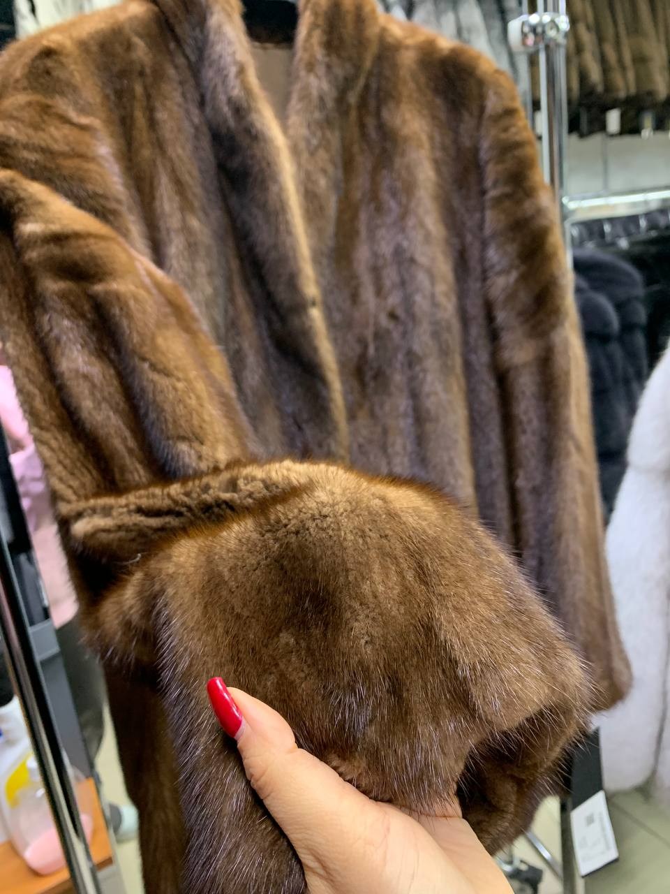 шуба no name норка размер 50/52 коричневый,шуба no name норка размер 56/58 коричневый,шуба норка,норковая шуба,шуба no name норка размер 52/54 коричневый