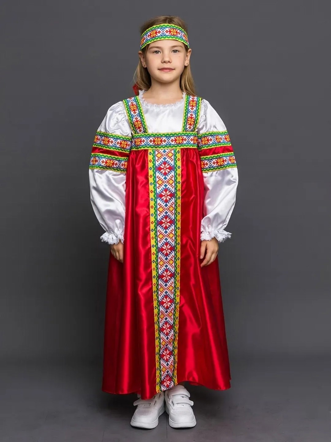 костюм русский народный для девочки,сарафан русский народный для девочки,русский народный костюм для девочки "марьюшка",русский народный сарафан детский,костюм василисы детский для девочки русский нар