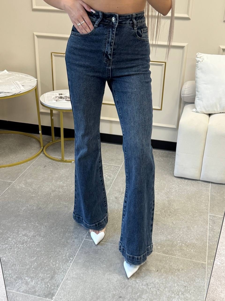 джинсы клеш женские,джинсы клеш,джинсы женские клеш от колена,джинсы клёш от колена,джинсовые брюки