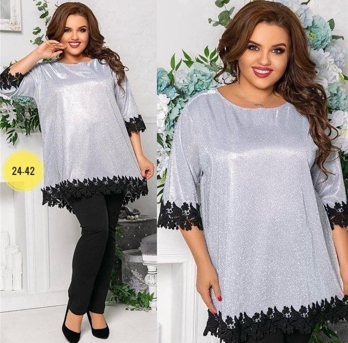 нарядная туника,туника с люрексом,модные туники для полных,модная туника,туника для полных