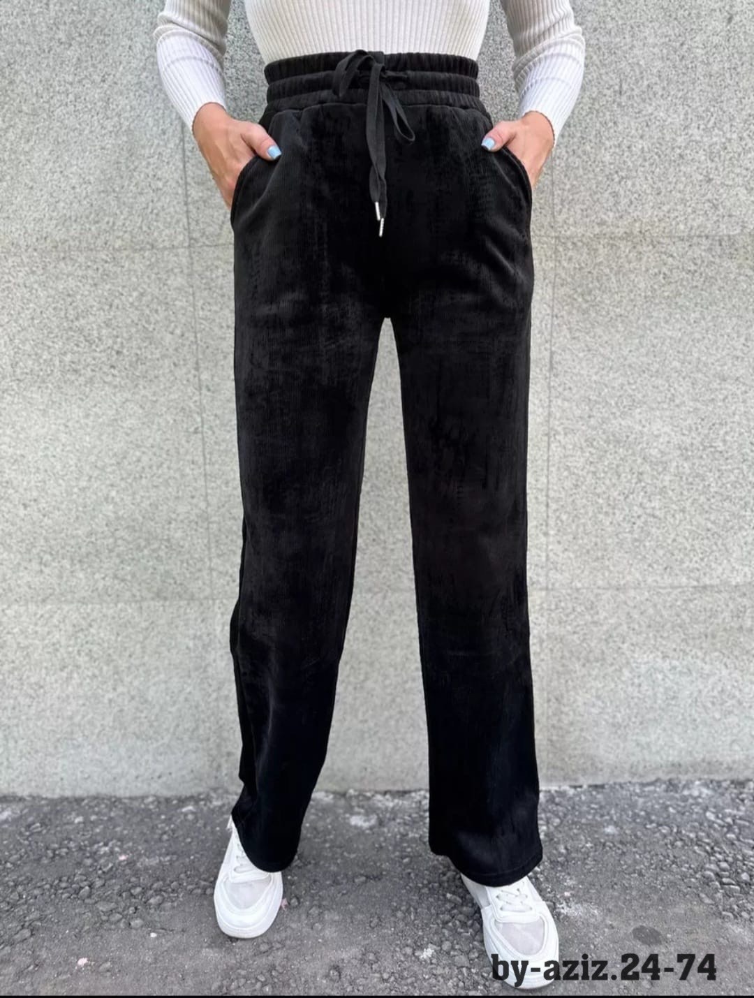 брюки широкие велюровые с высокой посадкой banvanshop,брюки палаццо tressor brend,широкие велюровые брюки палаццо s-style,штаны вельвет,брюки велюровые широкие с высокой посадкой