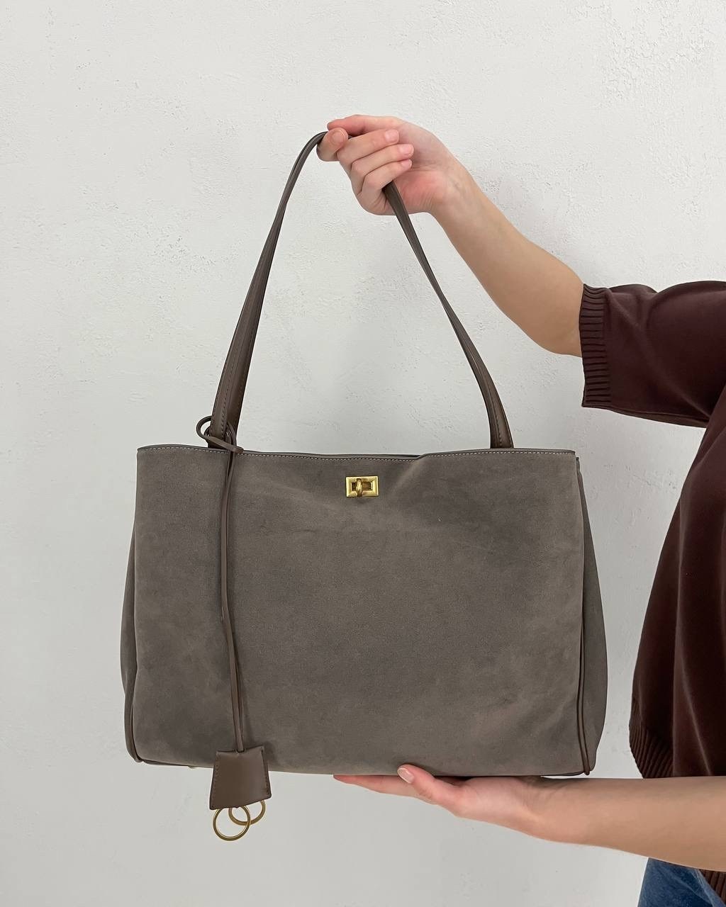 сумка замшевая,сумка боттега замшевая серая,сумка тоут замшевая серая,женская сумка из искусственной замши,замшевая сумка женская