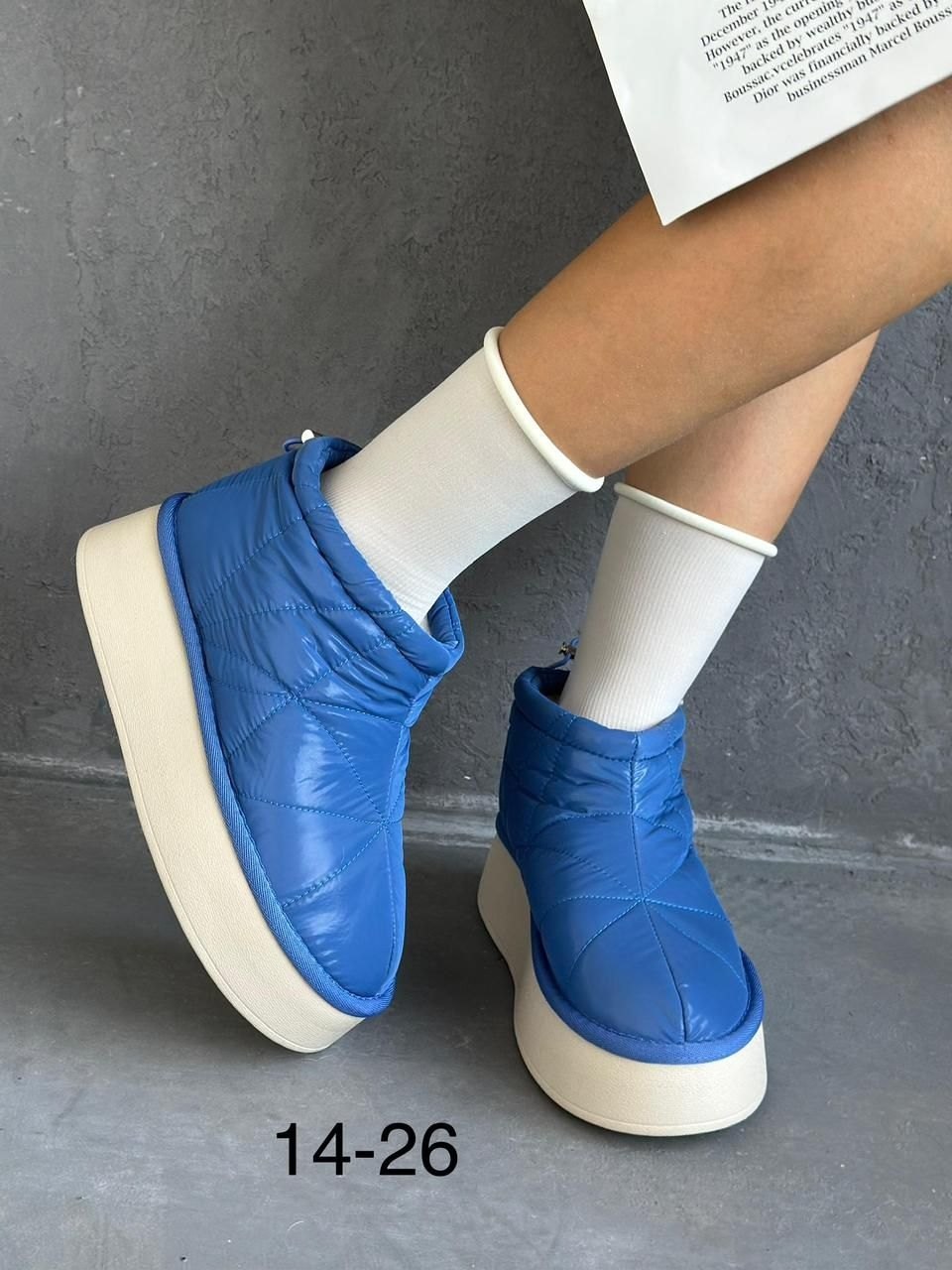 женские дутики,женские угги,, женская,угги теплые на высокой подошве зимние мариам