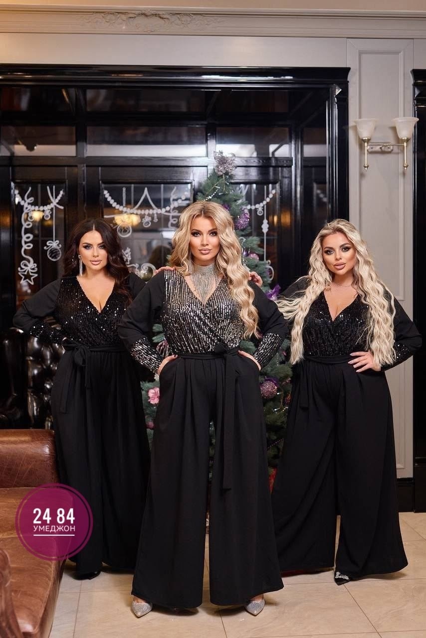 женские комбинезоны больших размеров,комбинезон женский праздничный,комбинезон женский вечерний,комбинезон женский,стильный комбинезон