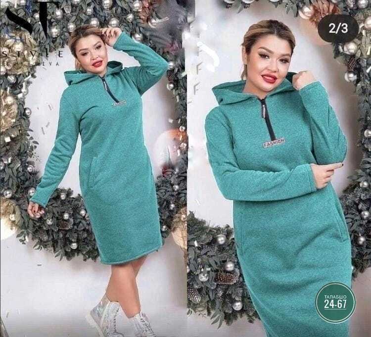платье теплое,платье с капюшоном ,платье женская,платье на флисе,женское платье больших размеров