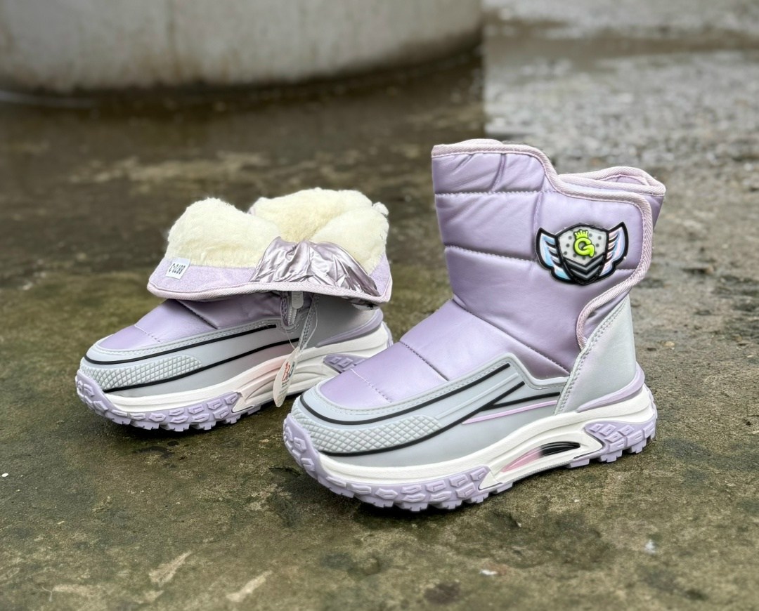 дутики зимние для девочек,дутики детские зимние,сапоги дутики розовые,дутики зимние том.м т-10306-b,дутики детские для девочки