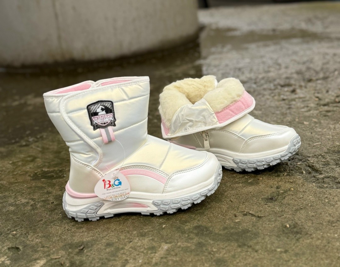 дутики зимние для девочек,дутики детские зимние,сапоги дутики розовые,дутики зимние том.м т-10306-b,дутики детские для девочки
