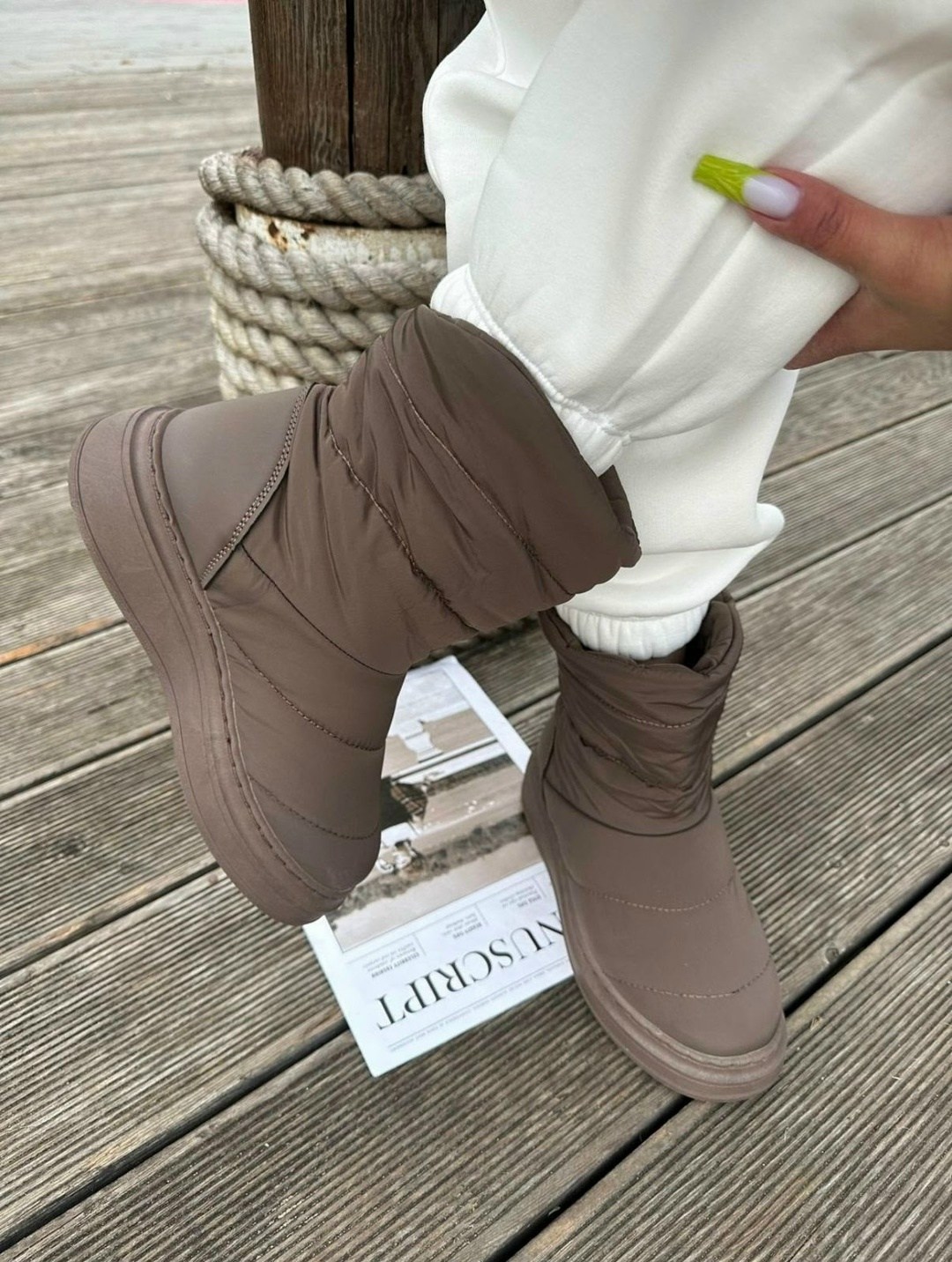 женские дутики,дутики,зимние женские дутики,женские дутики зима f1986-5 темно-серые,