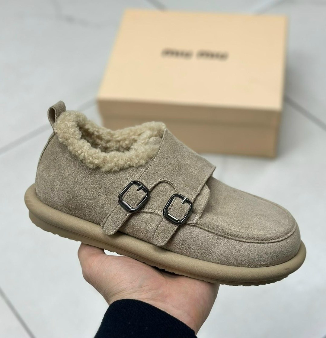 ,меховая , женская, женская зимняя,меховые замшевые туфли на плоской подошве на платформе