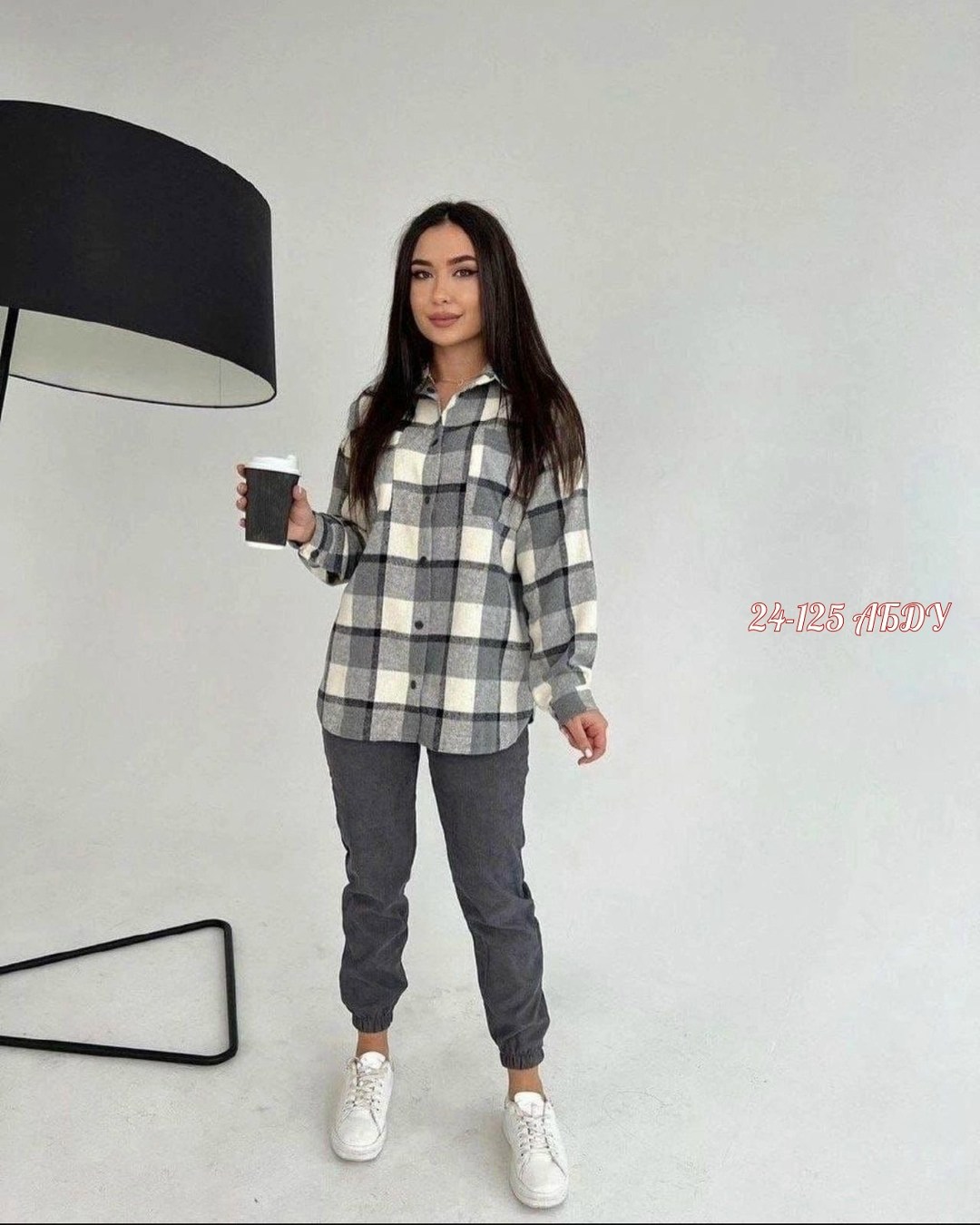 рубашка женская оверсайз в клетку,женские костюмы,стильные женские костюмы,женская рубашка в клетку,рубашка в клетку оверсайз теплая