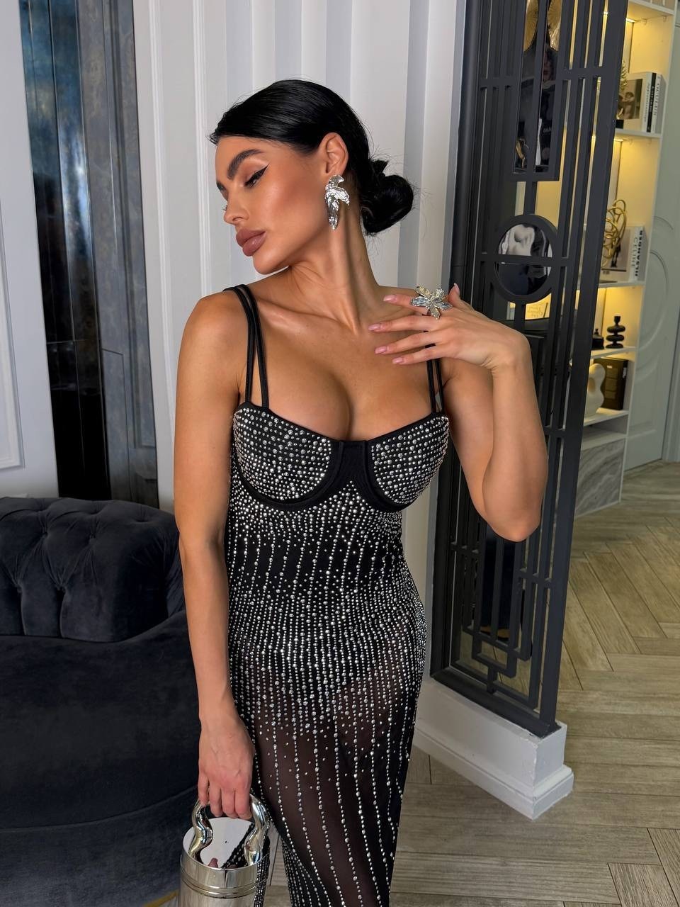платье вечернее,платье со стразами вечернее,шикарное платье,вечернее платье стильное,платье вечернее женское