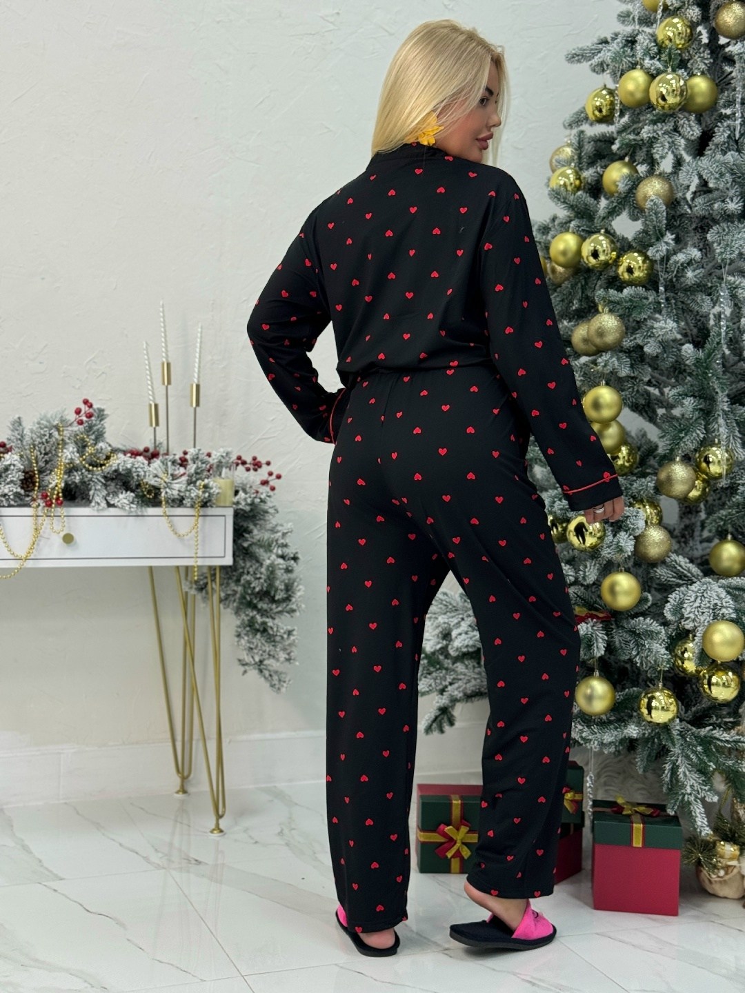пижама женская теплая modellini 1479,комплект пижама,пижама женская теплая,пижама домашний костюм,пижамы для женщин