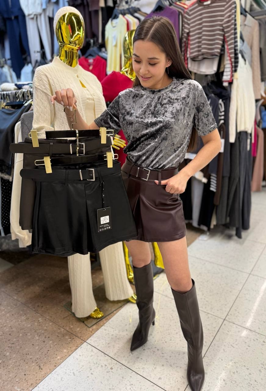 шорты из искусственной кожи,женские шорты,шорты из искусственной кожи с высокой талией,кожаные шорты женские,кожаные шорты