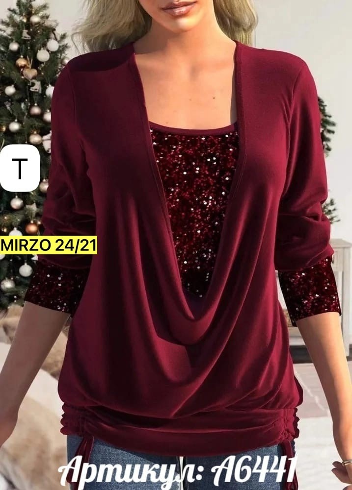 женская кофта,женская кофта ткань креп+пайетка,блузка с пайетками,нарядная блузка,женская блузка