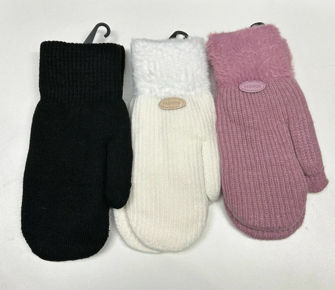 варежки женские "henu",варежки женские,варежки и перчатки,варежки женские "henu" № 7253,вязаные варежки