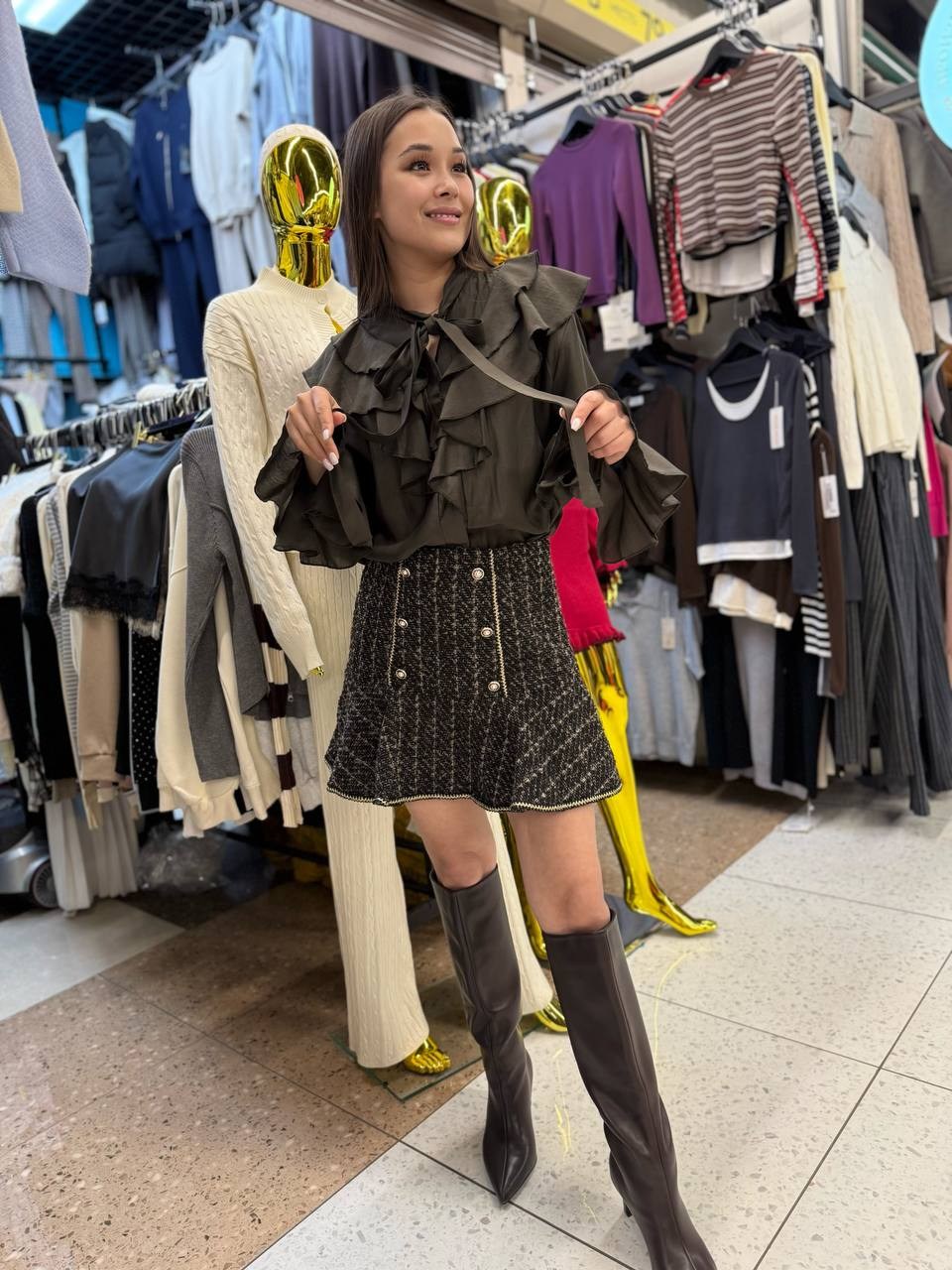 блуза,женская блузка,женская блуза,юбка мода