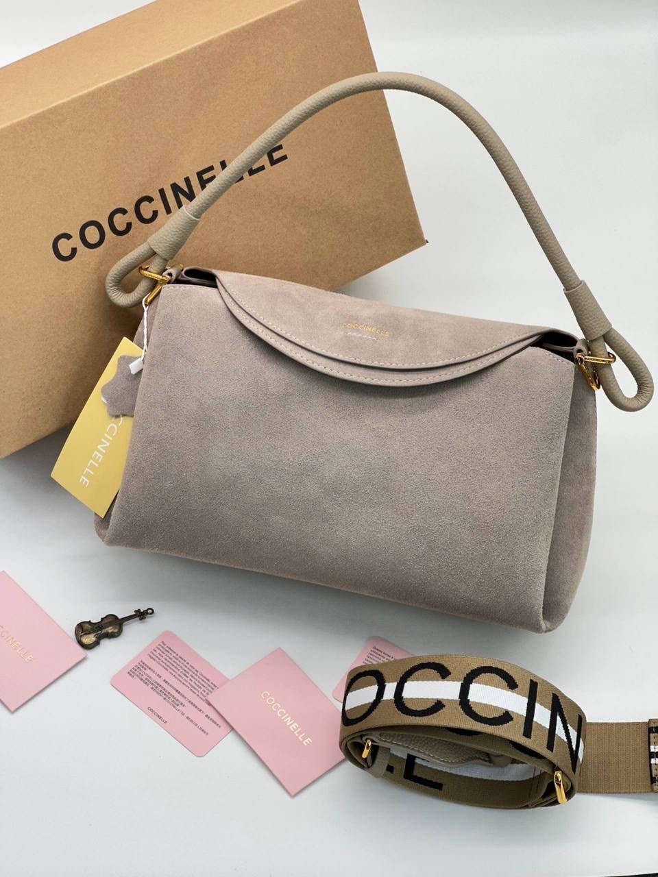 сумка замшевая coccinelle,сумка coccinelle,сумка женская coccinelle натуральная замша,сумка натуральная замша багет tony viraty,сумка женская coccinelle