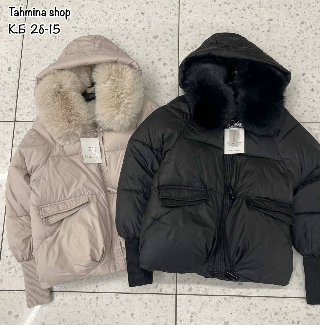 женская зимняя куртка,женский пуховик,куртка зимняя женская с мехом и капюшоном тренд черного цвета,куртка женская,куртка зимняя женская модная с мехом черного цвета