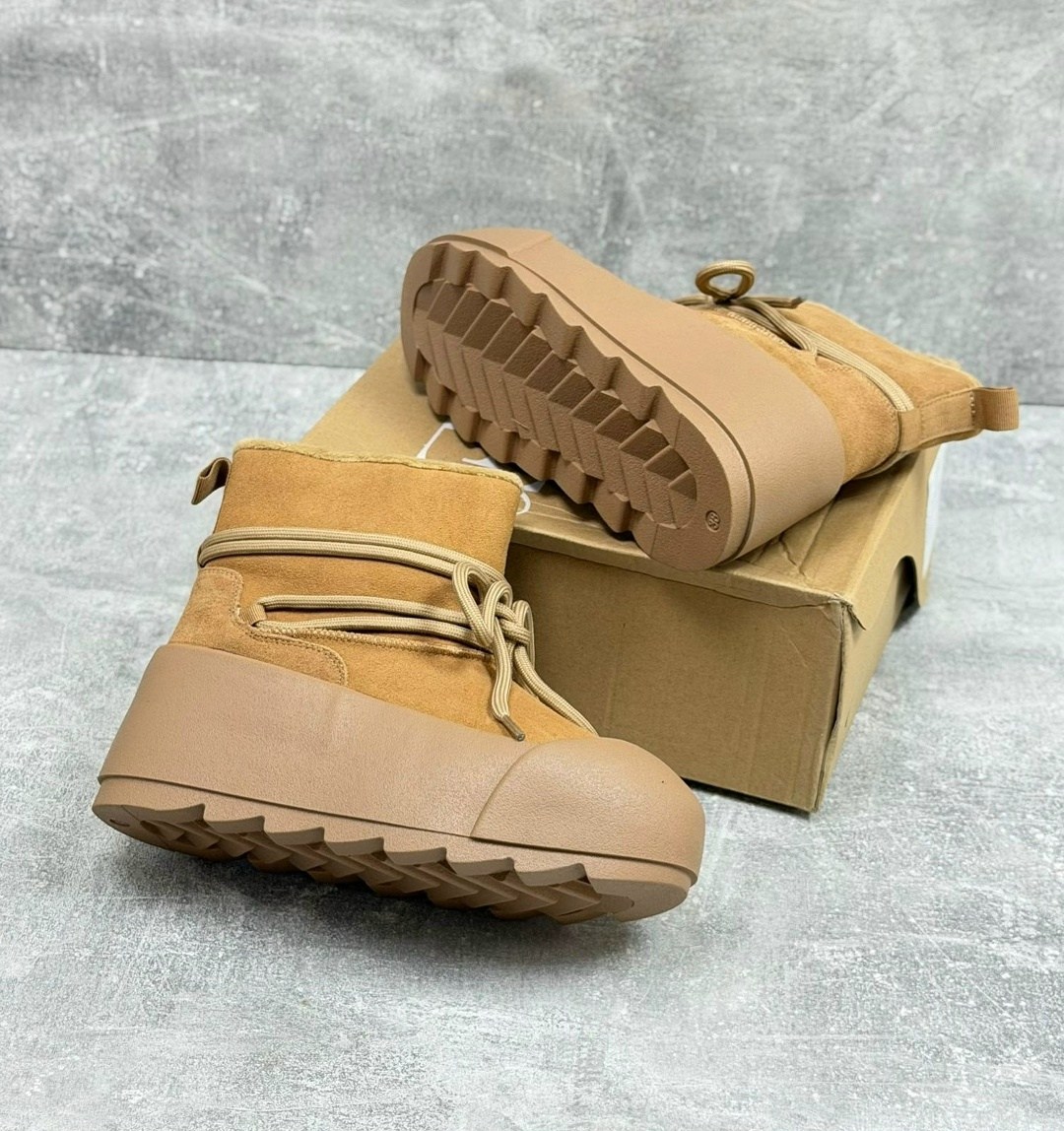 зимние ботинки inuikii classic low platform коричневый,,женские угги,классические замшевые зимние ботинки inuikii бежевый,замшевые полусапоги