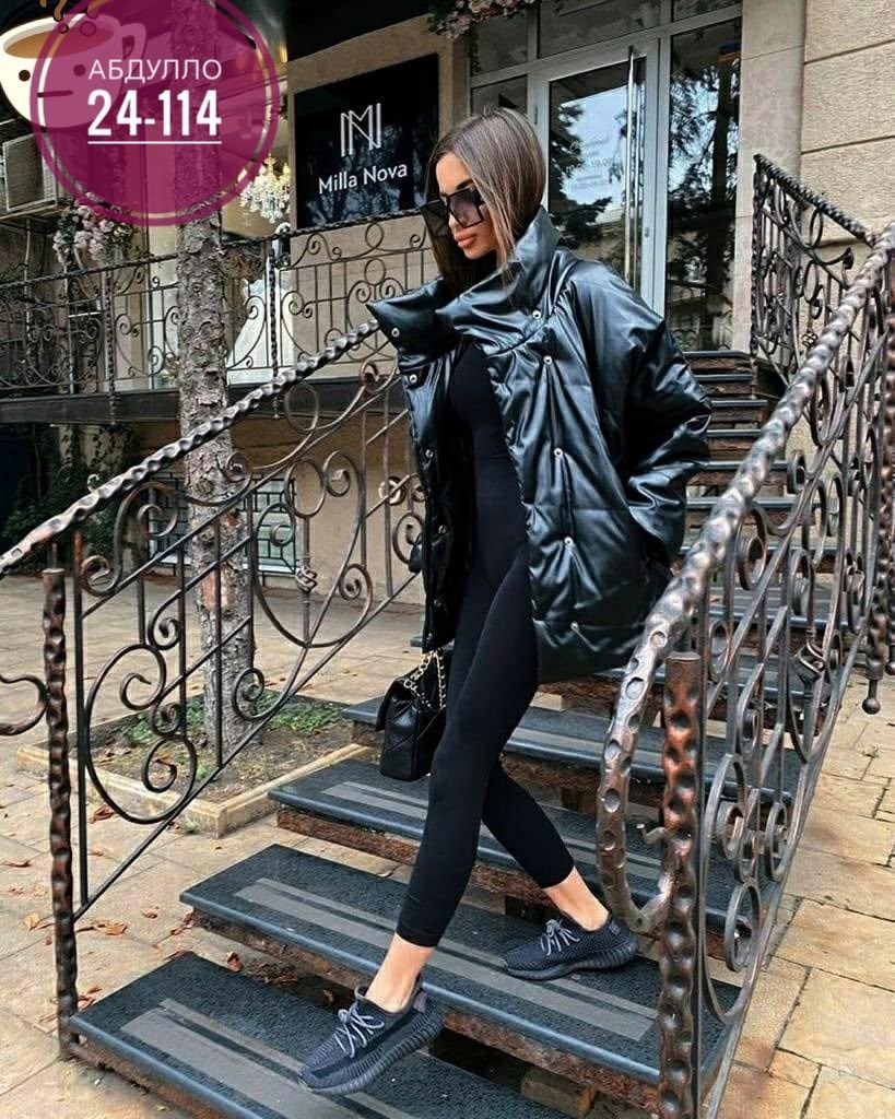 пуховик из экокожи зара,куртка из экокожи женская,кожаная куртка,стильная куртка,куртка из экокожи