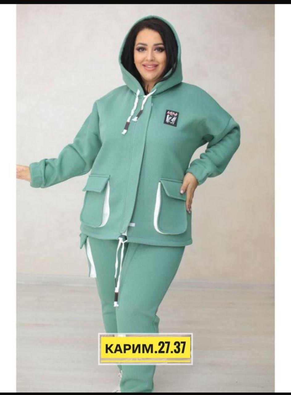 спортивный костюм больших размеров теплый,костюм спортивный больших размеров теплый арт. 11631907,костюм двойка на флисе,костюм женский,женский спортивный костюм