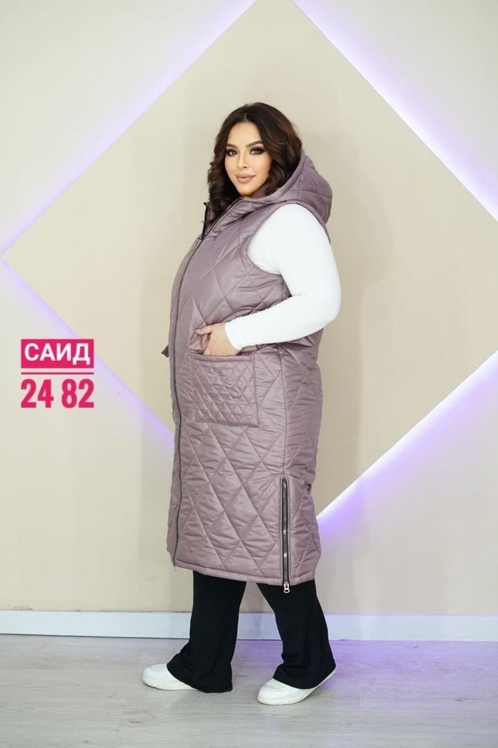 жилетка удлиненная женская на синтепоне,жилетка женская,жилет на синтепоне больших размеров,жилет на синтепоне,жилетка женская в большого размера на синтепоне