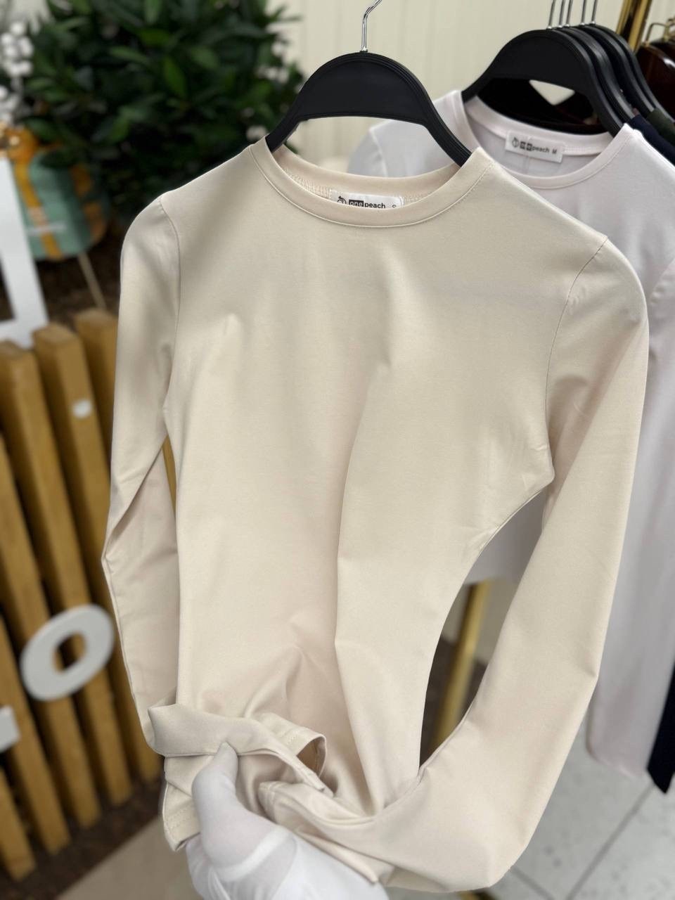 лонгслив skims скимс базовый облегающий aiday цвет белый,лонгслив skims скимс базовый облегающий,лонгслив skims aiday цвет белый,лонгслив облегающий с длинным рукавом полупрозрачный piramida 368943622