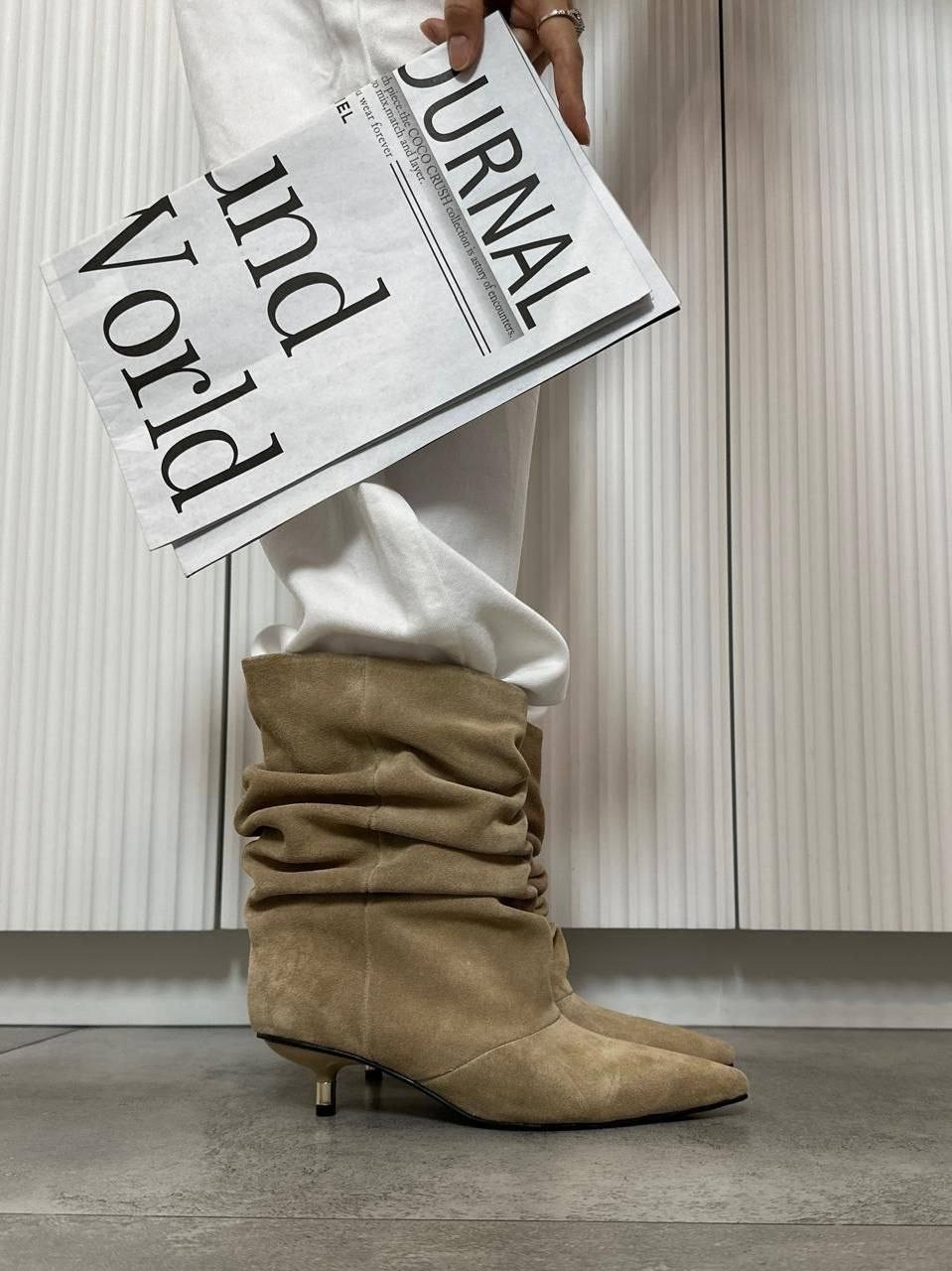 женские сапоги на каблуке,женские сапоги, женская,короткие сапоги,сапоги женские замшевые на высоком каблуке с острым носком