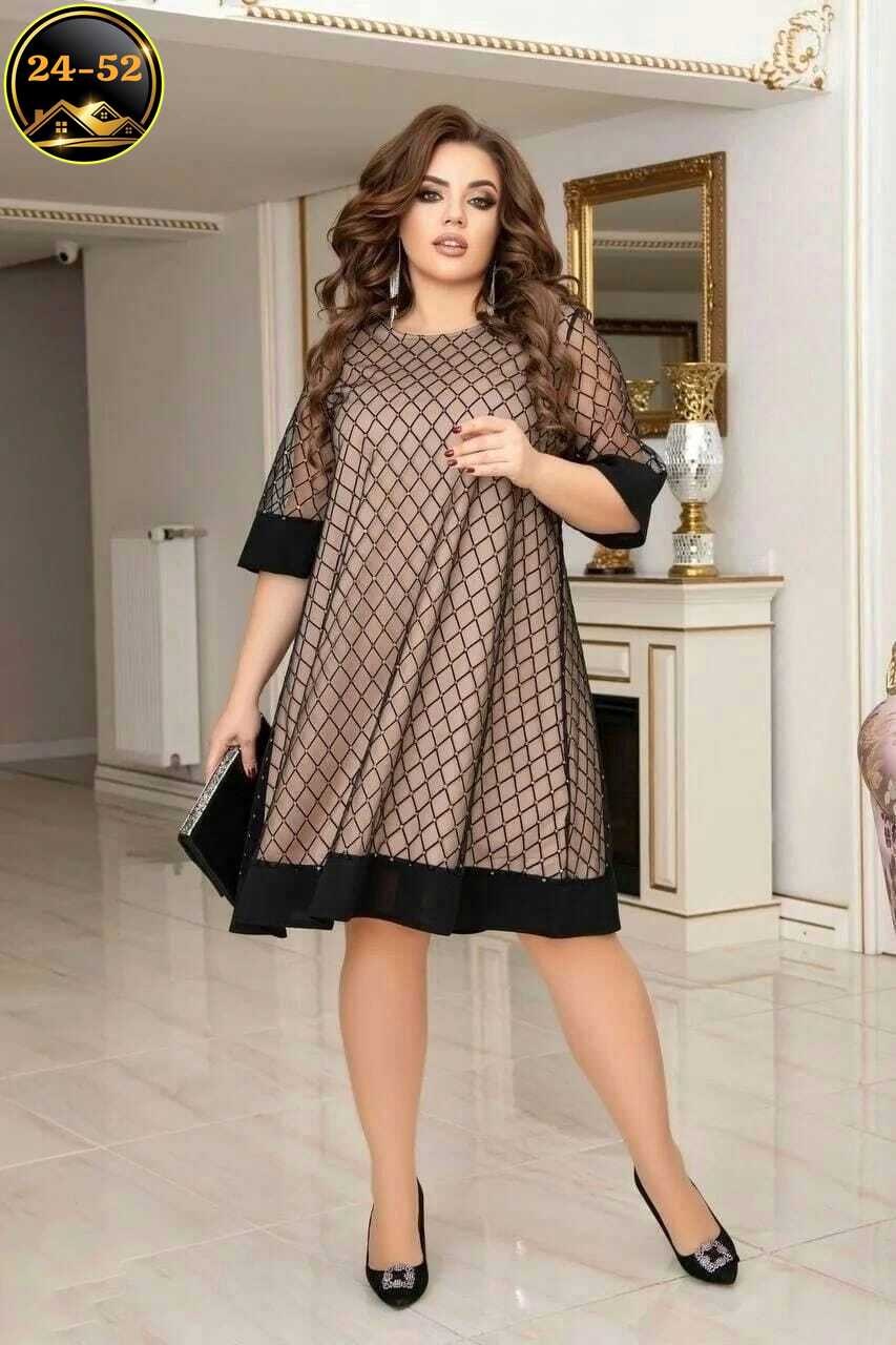 платье женское больших размеров,женское платье больших размеров с сеткой,платье сетка,платье женское миди свободное сетка вечернее праздничное,платье сетка bekhruz