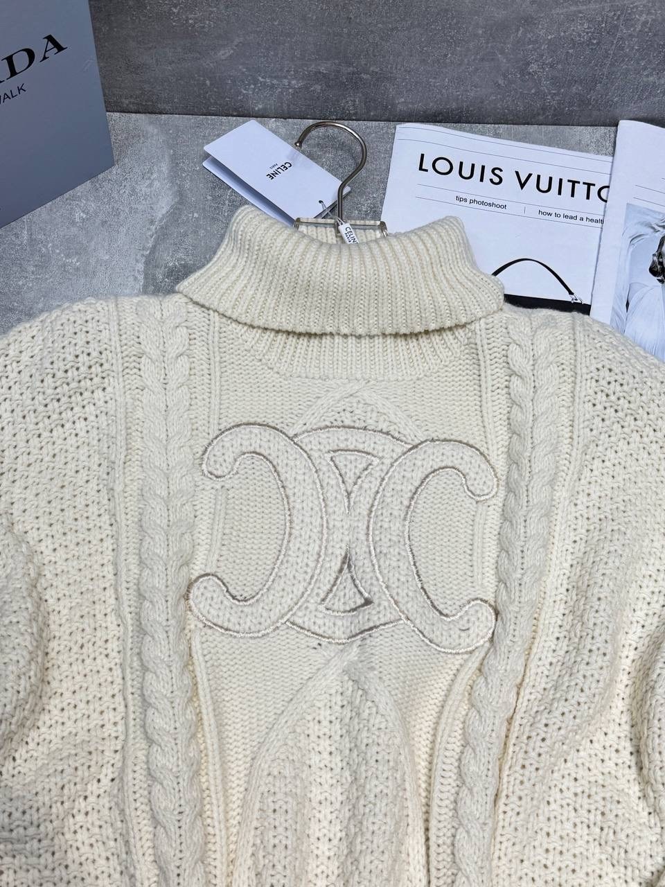 свитер celine,джемпер шанель,свитера женские,свитер,женская кофта