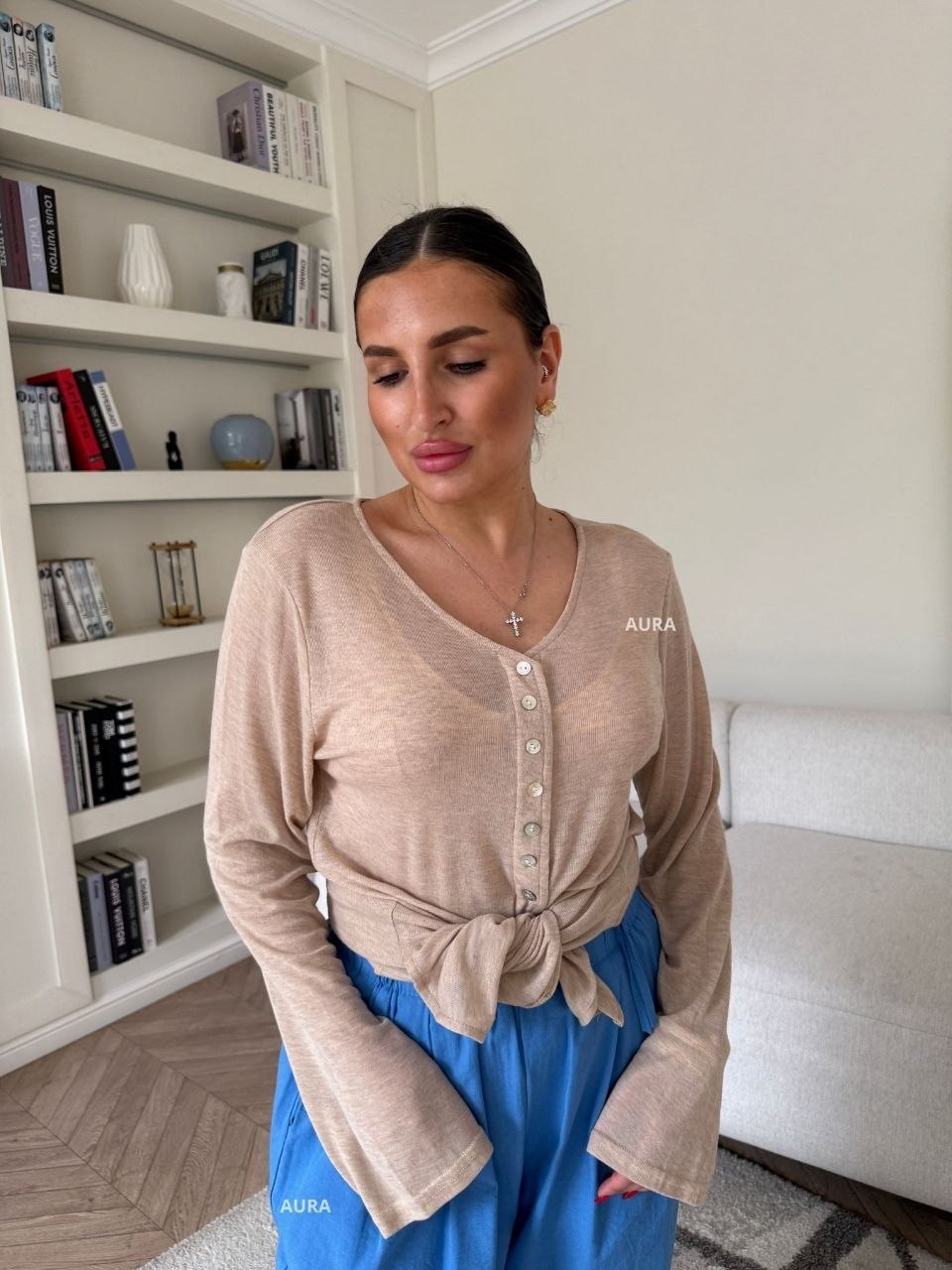 женские кардиганы,бежевый кардиган,кардиган,кардиган укороченный,кардиган на завязках