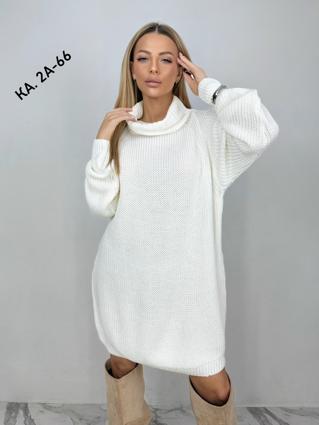 свитер туника удлиненный с горлом vikrix style,платье вязаное женское,свитер женский оверсайз длинный вязаное платье туника теплая,женская туника,свитер туника вязаный длинный с горлом vikrix style